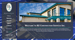 Desktop Screenshot of bzconstructionservices.com